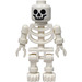 LEGO Skelett mit Rigid Arme, Dünn Schulter Pins, und Classic Smile Sicherheitsbolzen Kopf Minifigur