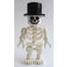 LEGO Skeleton with Top Hat Minifigure