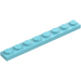 LEGO Himmelblau Platte 1 x 8 (3460)