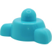 LEGO Bleu Ciel Primo Elephant Jambe (49254)