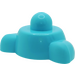 LEGO Bleu ciel Primo Elephant Jambe (49254)