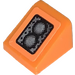 LEGO Pente 1 x 1 (31°) avec 2 Headlights Droite Autocollant (50746)