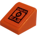 LEGO Slope 1 x 1 (31°) with Eye Wear Sticker (50746)
