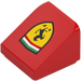 LEGO Slope 1 x 1 (31°) with Ferrari Logo (35338)