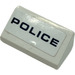LEGO Steigung 1 x 2 (31°) mit &#039;Polizei&#039; Aufkleber (85984)