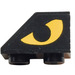 LEGO Slope 1 x 2 (45°) Inverted with Yellow Eye Left Sticker (3665) LEGO Slope 1 x 2 (45°) Inverted with Yellow Eye Left Sticker (3665)