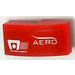 LEGO Helling 1 x 2 Gebogen met Aero en Marketing Logos (Rechts) Sticker (3593)