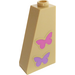 LEGO Helling 1 x 2 x 3 (75°) met Butterflies Sticker met holle nop (4460)