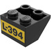 LEGO Luiska 2 x 2 (45°) Käänteinen jossa &#039;L-394&#039; Tarra kiinteällä pyöreäpohjaisella putkella