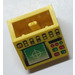 LEGO Pente 2 x 2 (45°) Inversé avec Radar avec entretoise plate en dessous (3660)
