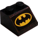 LEGO Skråning 2 x 2 (45°) med Batman logo Klistermærke (3039)