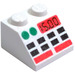 LEGO Pente 2 x 2 (45°) avec Noir Buttons, Green Dots, rouge lines et Noir 15.00 (3039)
