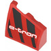 LEGO Slope 2 x 2 x 0.6 Curved Angled Right with ‘e-tron’ and Black Stripes Sticker (5093)