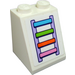 LEGO Helling 2 x 2 x 2 (65°) met Ladder Sticker met buis aan de onderzijde (3678)