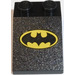 LEGO Helling 2 x 3 (25°) met Batman logo Sticker met ruw oppervlak (3298)