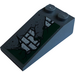 LEGO Slope 2 x 4 (18°) with Dark Green Moss and Bricks Sticker (30363)