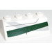 LEGO Slope 2 x 4 (45°) with Gray/Dark Green/Black Stripes (Right) Sticker with Rough Surface (3037)