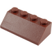 LEGO Helling 2 x 4 (45°) met ruw oppervlak (3037)