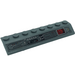 LEGO Helling 2 x 8 (45°) met Control Paneel, Levers, Dials, Knoppen, Monitor Sticker (4445)