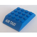 LEGO Slope 4 x 6 (45°) Double with &#039;AIR TAXI&#039; Sticker (32083)