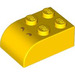LEGO Helling Steen 2 x 3 met Gebogen bovenkant met nostrils (6215 / 101870)