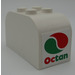 LEGO Slope Brick 2 x 4 x 2 Curved with Octan Logo (both sides) Sticker (4744)