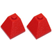 LEGO Sloped Bricks, Red 34