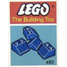 LEGO Slopes et Slopes Double 2 x 2, Bleu (The Building Toy) 482-4