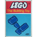 LEGO Slopes et Slopes Double 2 x 3 an 2 x 1, Bleu (The Building Toy) 481-4