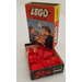 LEGO Sloping Ridge and Valley Bricks (Rosso) 283-1