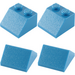 LEGO Sloping Roof Bricks 2 x 2 (Blau) 282