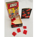 LEGO Sloping Roof Bricks 2 x 2 (Rood) 282-1
