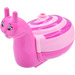 LEGO Snail With Pink Swirl and Smiley Face