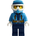 LEGO Snow Bike Fahrer Minifigur