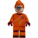 LEGO Soccer Goalie, Female (Orange) Minifigure