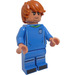 LEGO Soccer Player, Male (Dark Orange Left-Swept Toulsed Straight Hair)