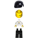 LEGO Soccer Player met Adidas number 9 Sticker minifiguur