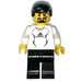 LEGO Fotbal Player s Adidas Samolepka Number 5 Minifigurka