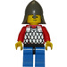 LEGO Soldier with Chainmail and Neck Protector Helmet Minifigure