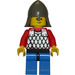 LEGO Soldier avec Chainmail et Neck Protector Casque Figurine