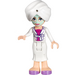 LEGO Sophie med Ansigt Maske, hvid Turban, hvid Nederdel, Magenta Top &amp; hvid Jakke Minifigur