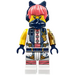 LEGO Sora avec Face Masquer et Casque Audio  Minifigurine