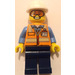 LEGO Ruimte Engineer met Stofbril Minifiguur