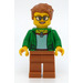 LEGO Raum Observer, Female im Green oben mit necklace Pendant Minifigur