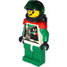 LEGO Ruimte Politie 2 Chief - Kapitein Magenta Minifiguur