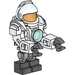 LEGO Space Robot med Hvit Mekanisk Armer Minifigur