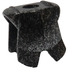 LEGO Speckle Black Minifig Armour Plate (2587 / 33468)