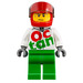 LEGO Speed Record Auto Bestuurder Minifiguur