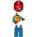 LEGO Spider-Man (Bright Light Orange Jacket) Minifigur