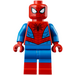 LEGO Spider-Mann mit Blau Beine und Rot Boots mit Blau Auge Highlights Minifigur